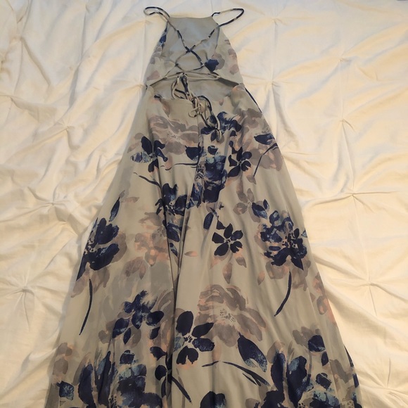 Lulu’s maxi floral patterned formal dress - Picture 7 of 7